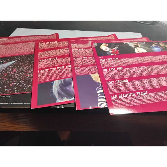 Taylor Swift Taylor's Version Vinyl Record Album Preowned - Picture 10 of 11